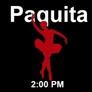 Paquita - May 3 - 2PM