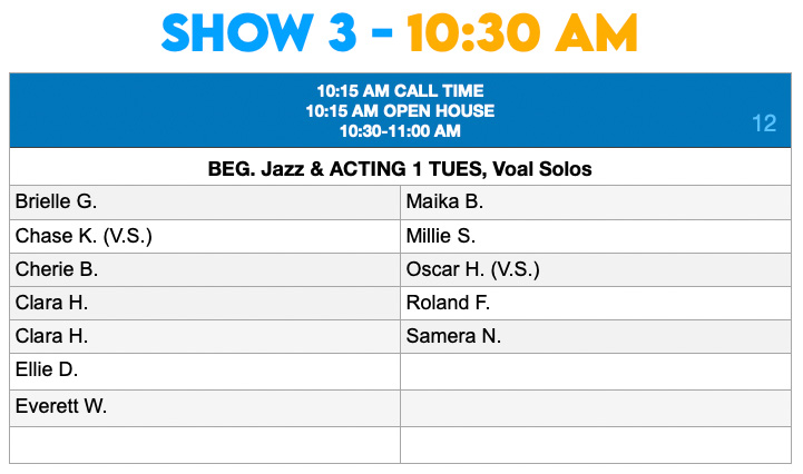 show 3
