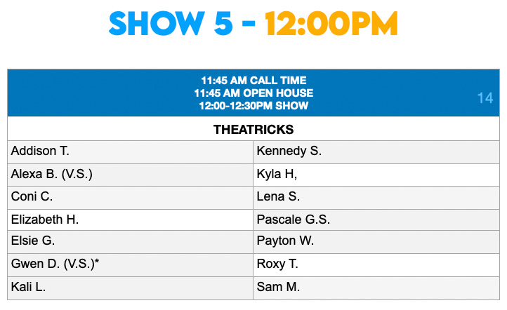 show 5