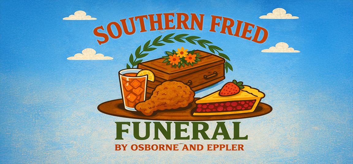 Southern Fried Funeral Banner